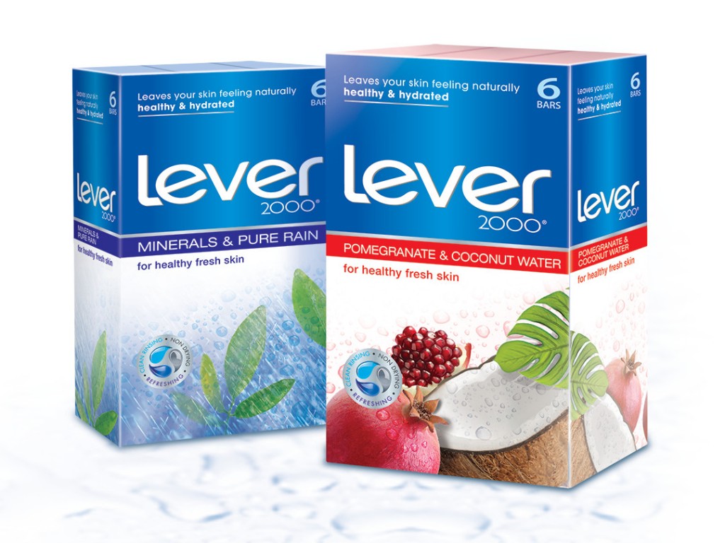 Lever 2000: brand refreshment, packaging archhitecture, packaging graphics