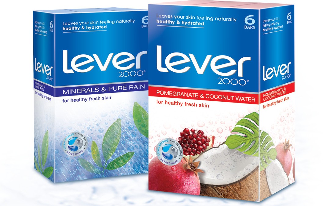 Lever 2000: brand refreshment, packaging archhitecture, packaging graphics