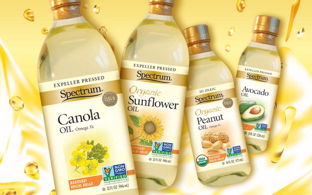 Spectrum Oils: packaging graphics redesign